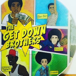GET DOWN CREW     - custom serato  control  vinyl  /scratch live  /