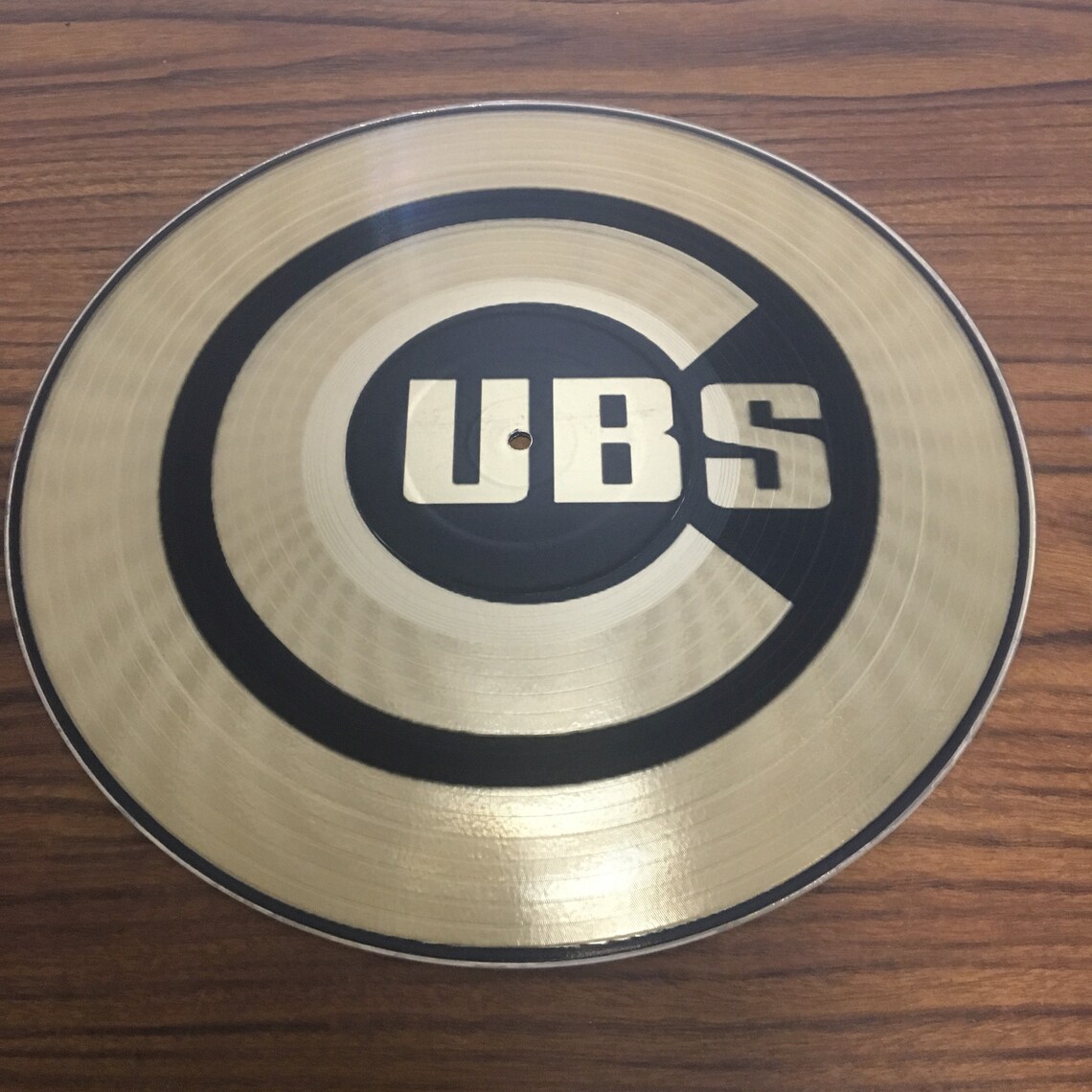 Custom Gold or Chrome Backed Logo Serato Control Vinyl /scratch Live ...