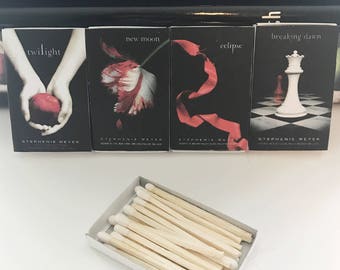 Twilight Series Book Matches // Stephanie Meyer // Stocking Stuffers