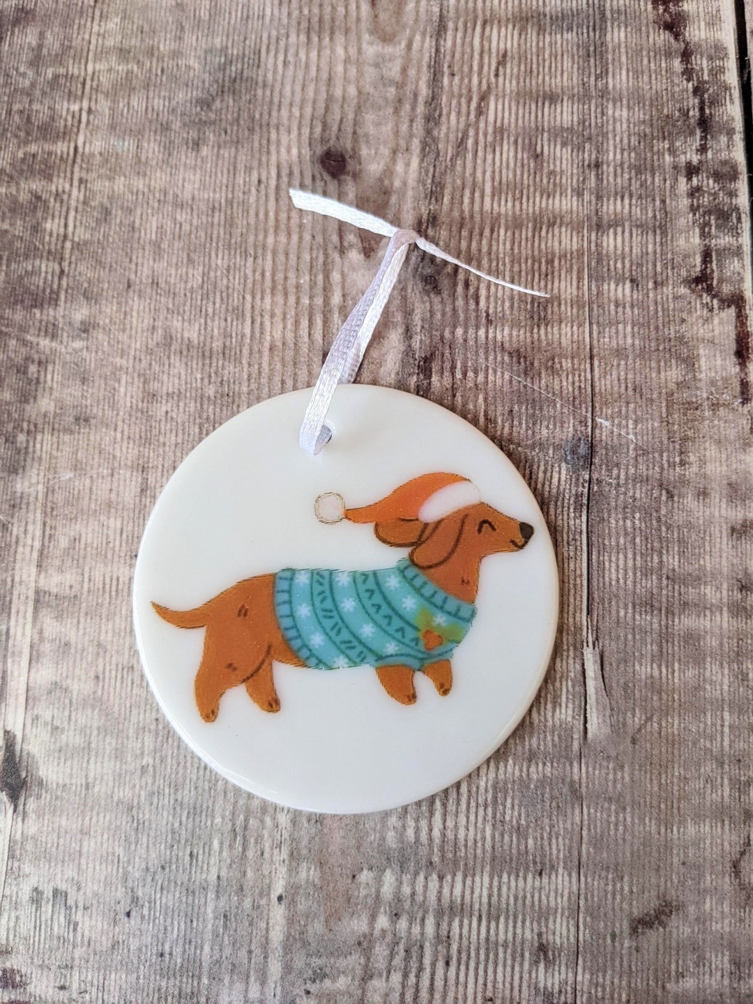 sausage-dog-tree-hangers-dachshund-christmas-decorations-etsy