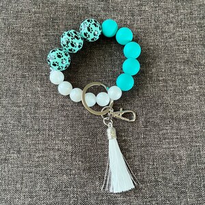 animal themed bead wristlet