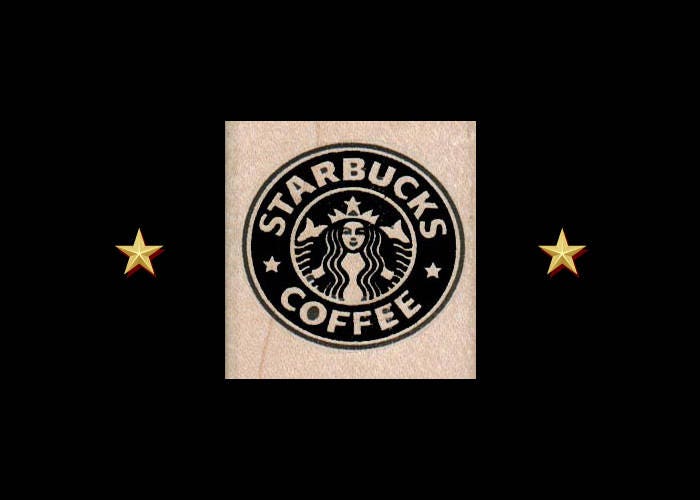 STARBUCKS Rubber Stamp Starbucks Gift Starbucks Mug Etsy