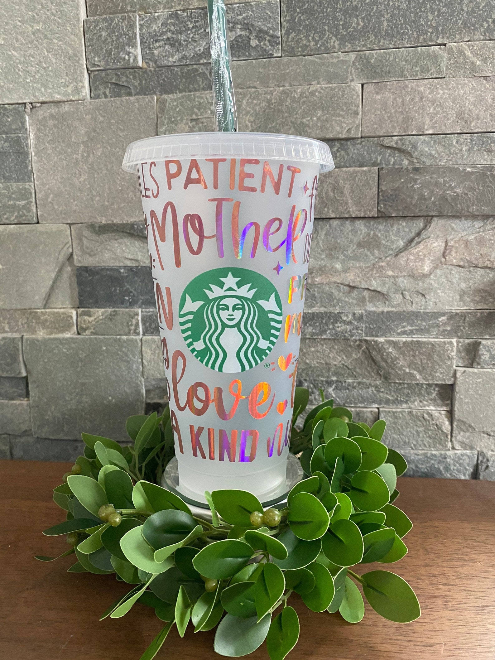 Mother Starbucks Cup Mothers Day Personalized Etsy UK