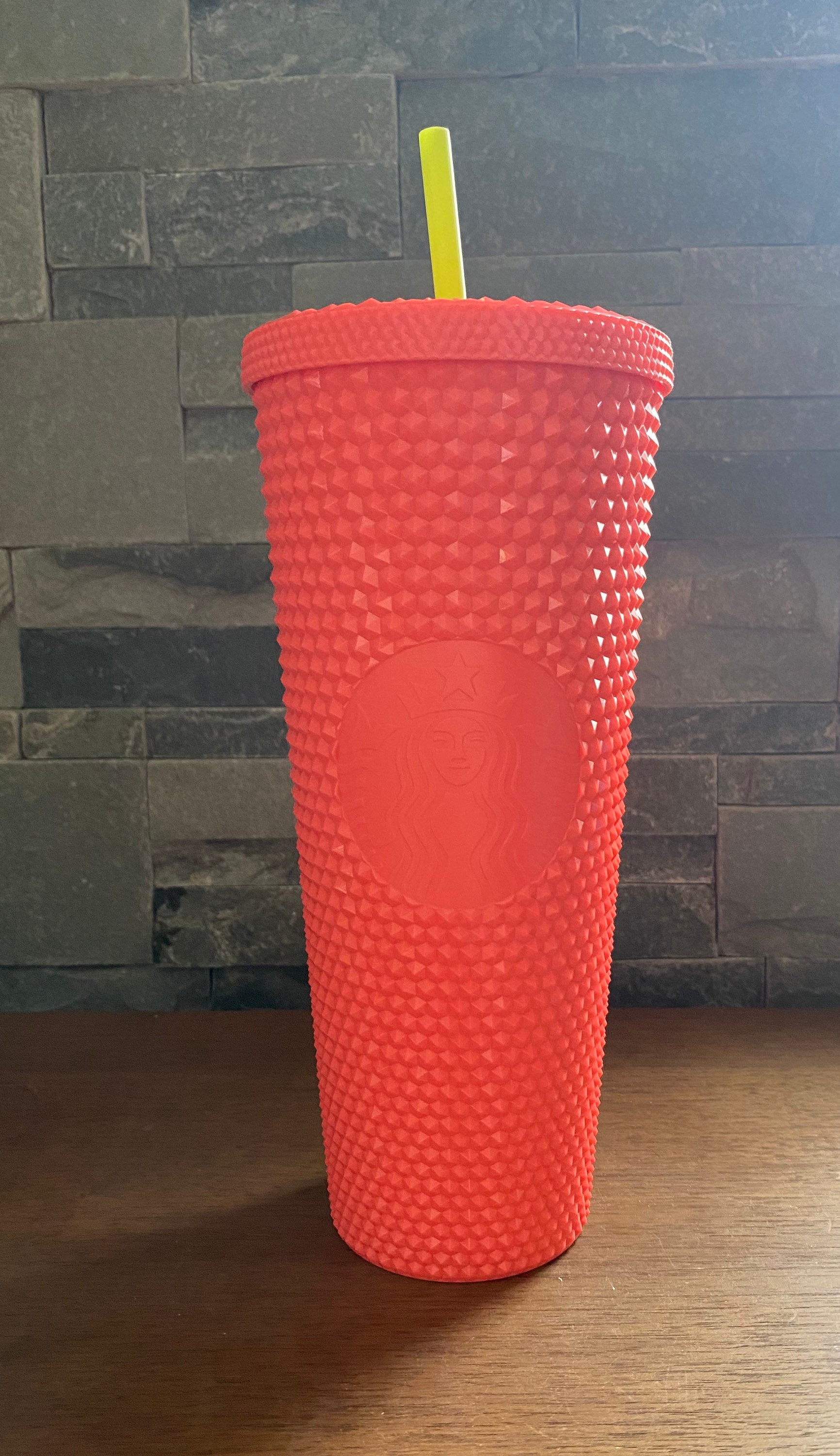 Rare STARBUCKS 24 oz VENTI Cold Cup Tumbler BE JOYFUL Pink Polka Dots  Holiday on eBid United States