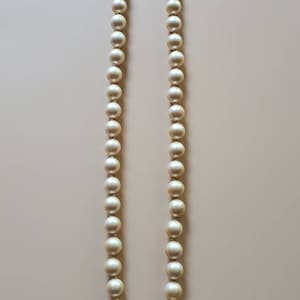 Classic Single Strand Faux Pearls by Monet