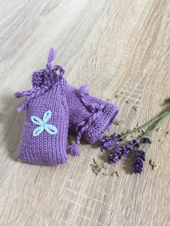 Patron Tricot Sachet Lavande Patron PDF Pattern Etsy