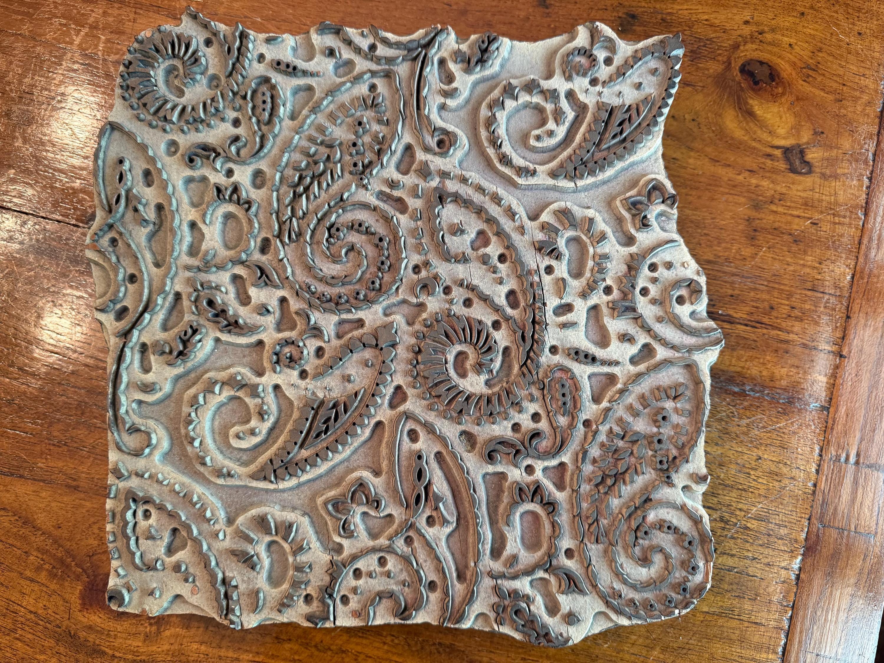 Extra Large Antique Vintage Wood Printing Block Stamp - Etsy