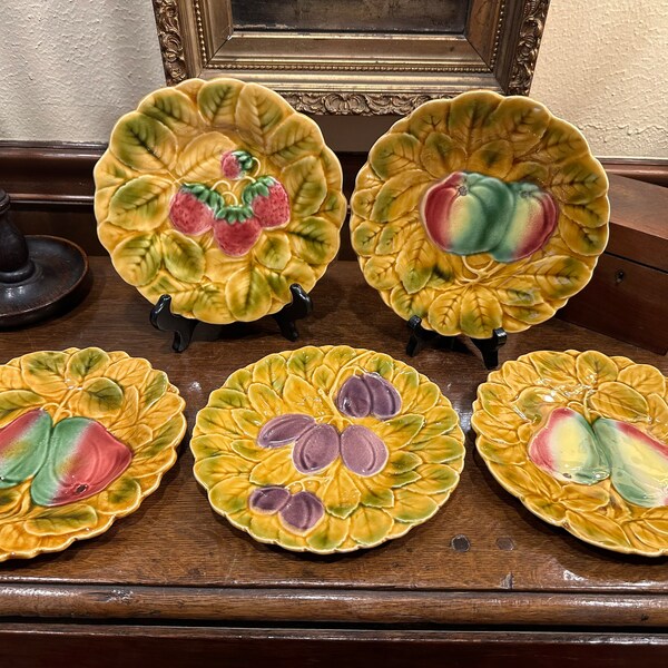 Majolica Plates - Etsy