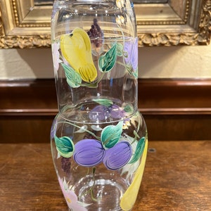 Painted Carafe