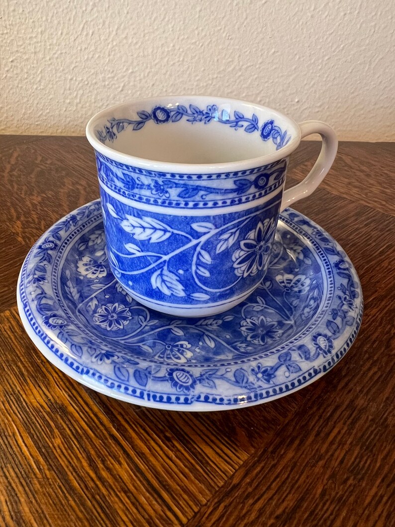 Vintage Demitasse Cup and Saucer Etsy