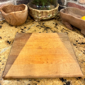 Vintage wood bread board