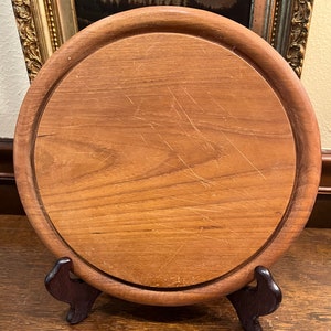 Vintage wood bread board