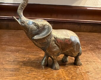 Small Brass Elephant