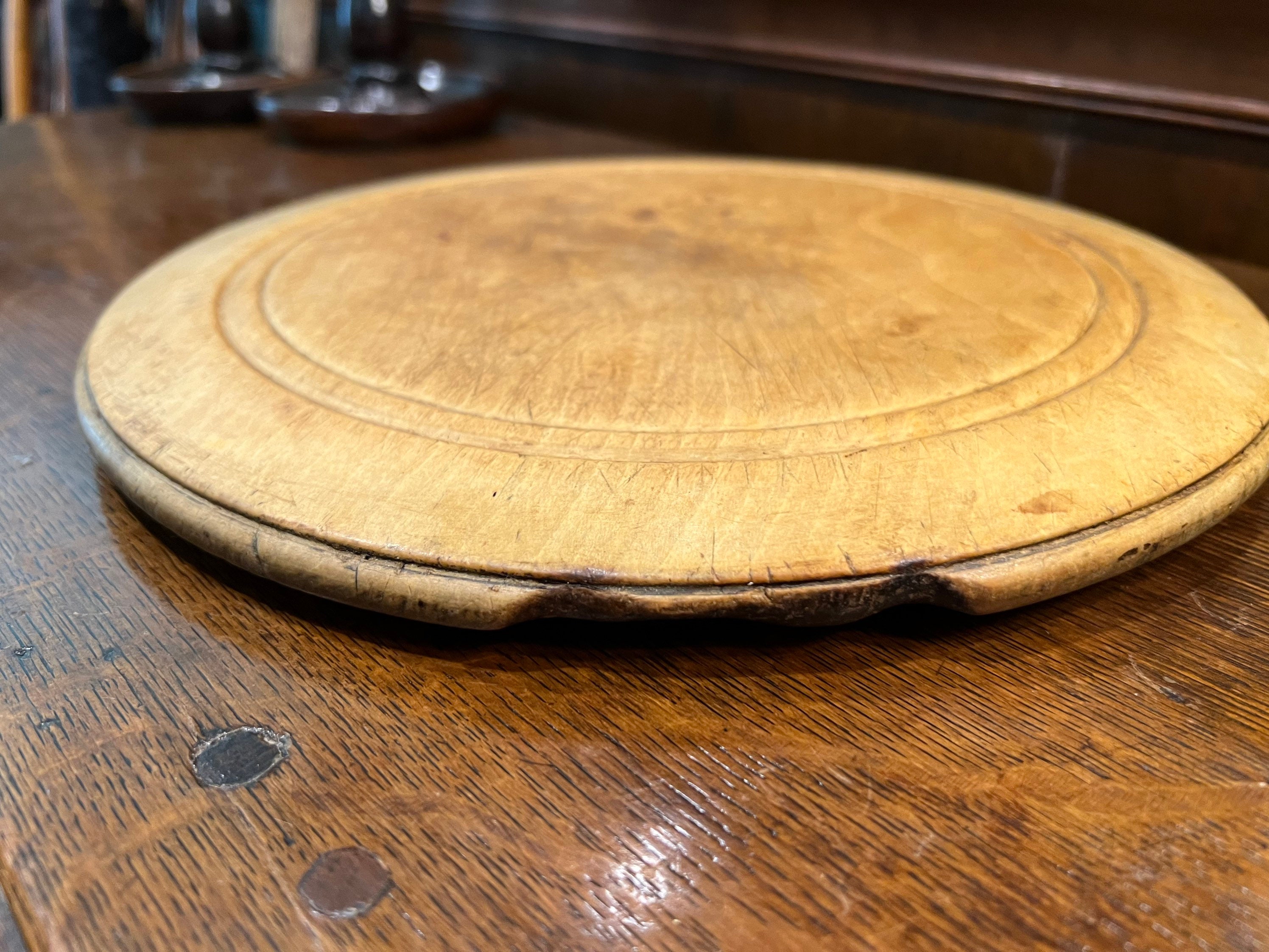 Antique Wood Bread Board Etsy