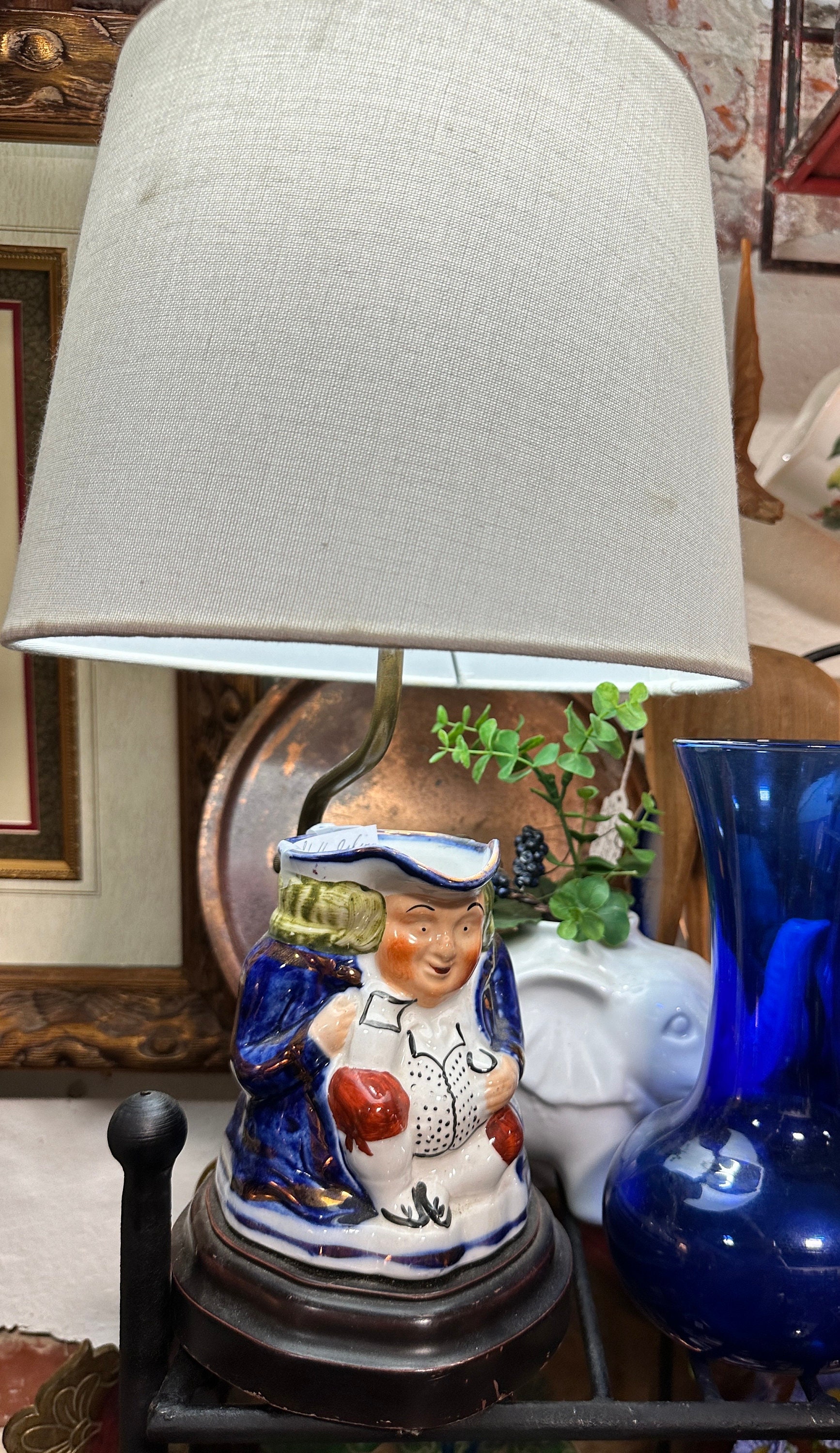 Antique Toby Jug as a Lamp Antique Toby Jug as a Lamp