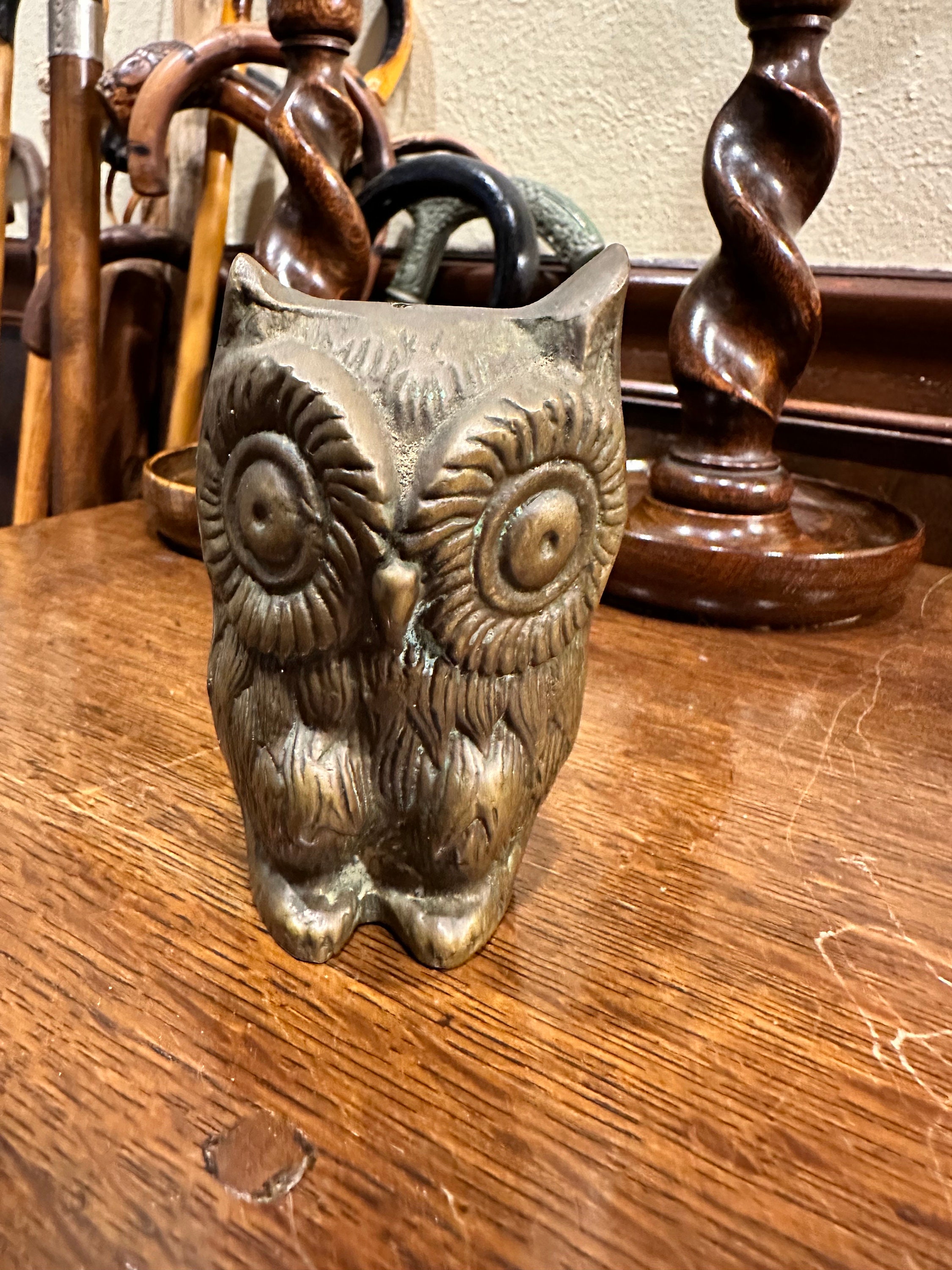 Brass owl