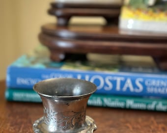 Antique Silver plate Toothpick Cup