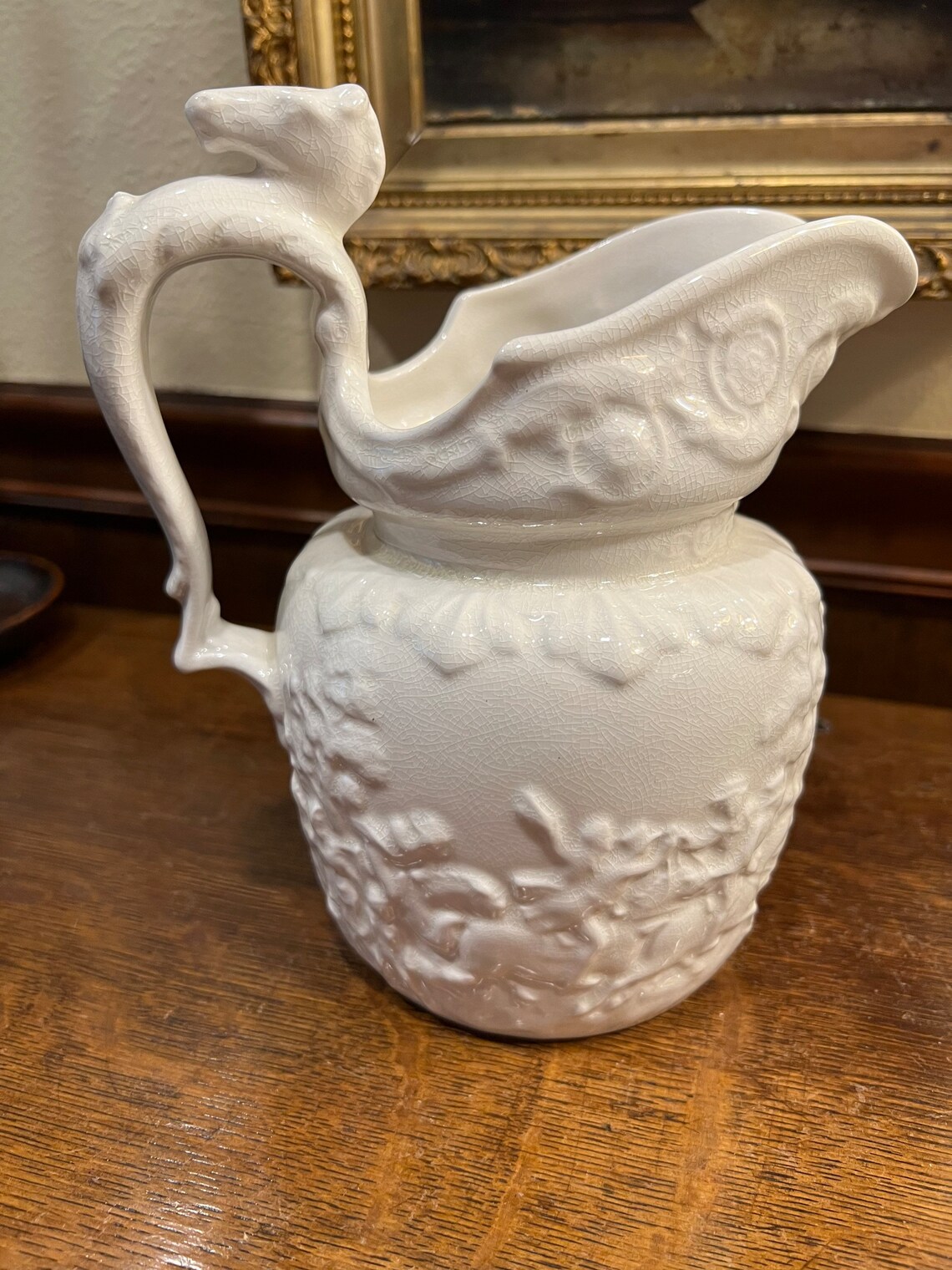 Arthur Wood Made in England Hunt Scene Pitcher With Horse Head Etsy