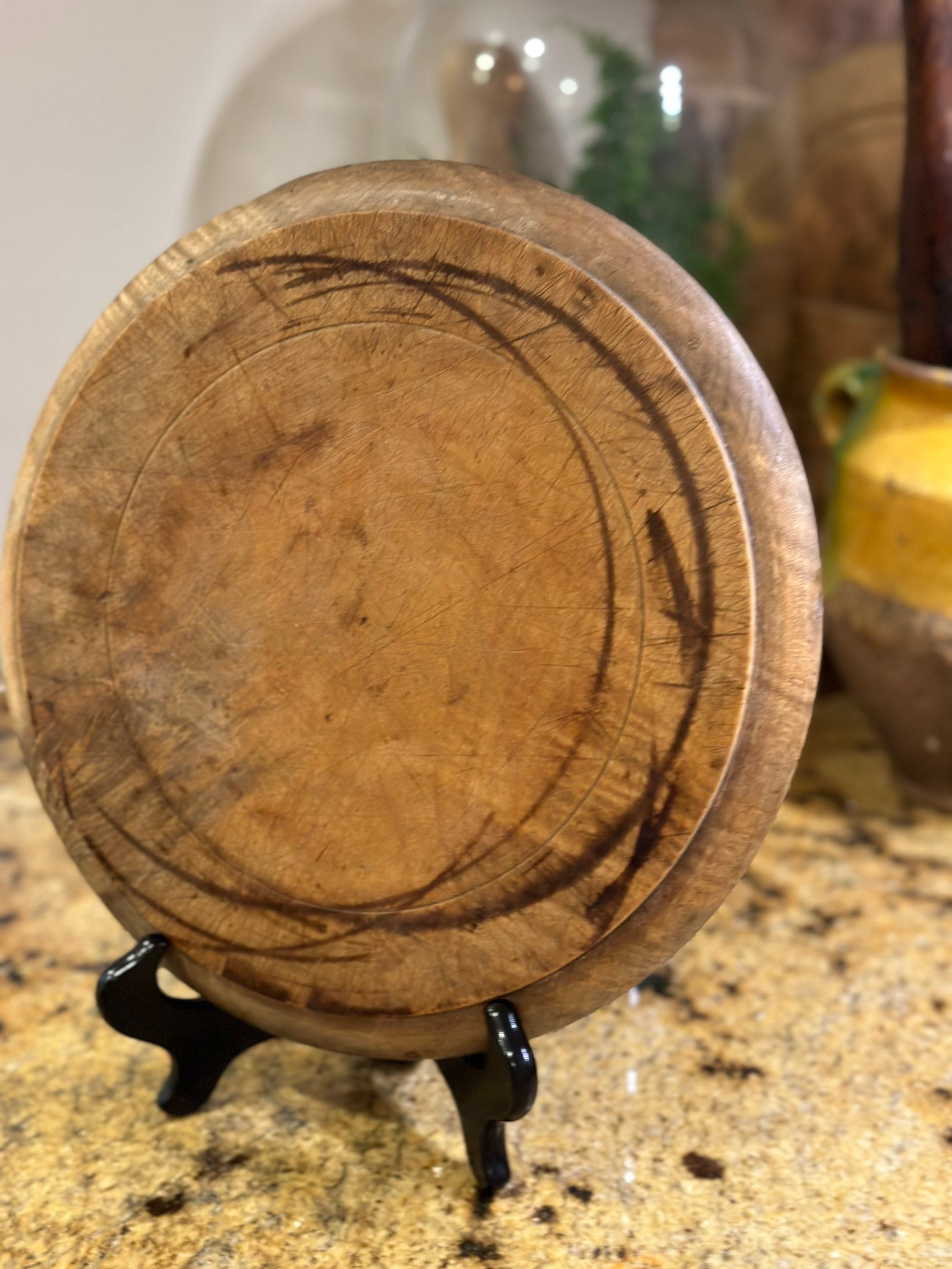 Antique Wood Bread Board Etsy