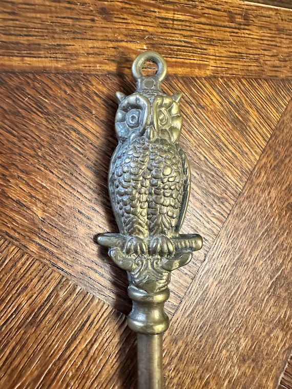 Brass owl Shoehorn - image 6