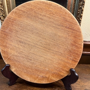 Vintage wood bread board
