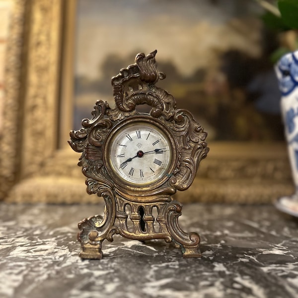 Antique Clock - Etsy