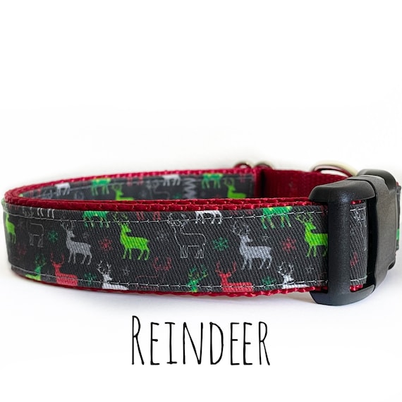 Etsy christmas hotsell dog collars
