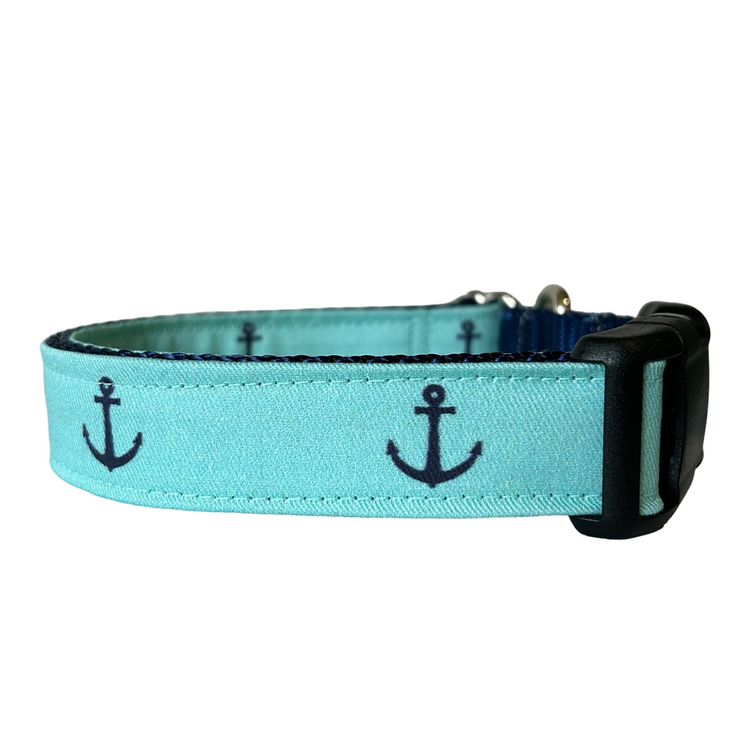Anchor Dog Collar Nautical Merchant Marine Ocean Sailing Etsy Canada