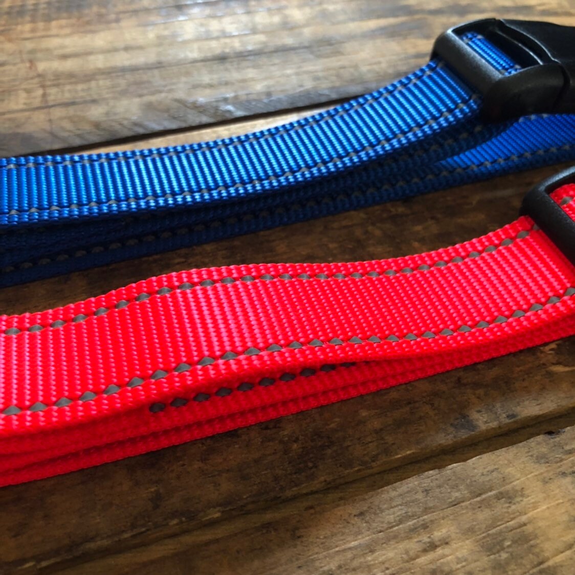 Reflective Dog Collar Safety Dog Collars Sew Fetch Dog Etsy
