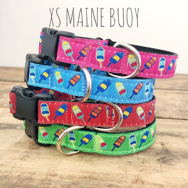 XS Dog Collars, Plastic Buckle, Metal Buckle, Martingales