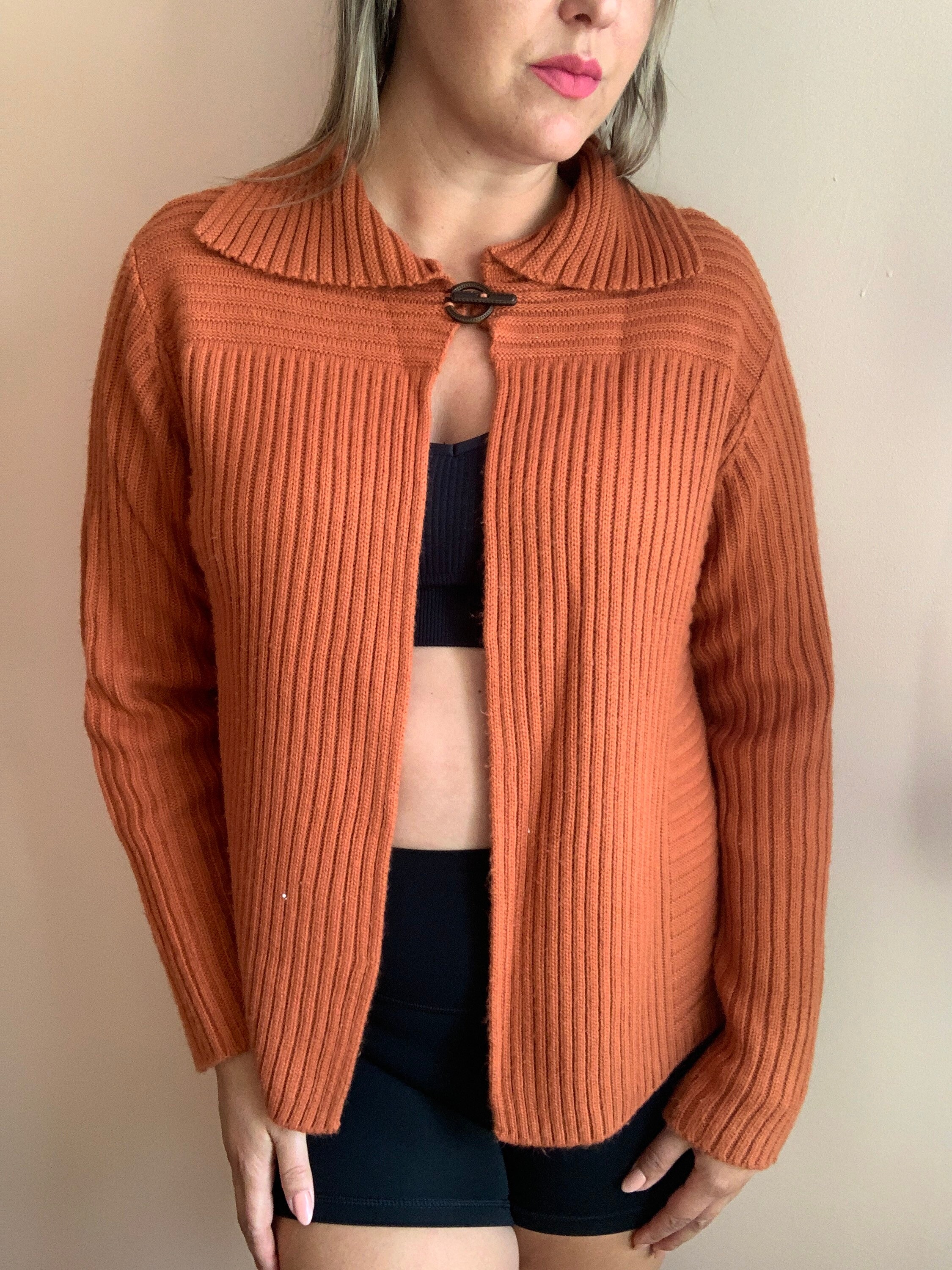 Vintage Burnt Orange Lana Lee Chunky 