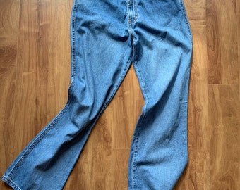 Vintage 1990’s High Rise Light-Medium Wash Bootcut Calvin Klein Jeans