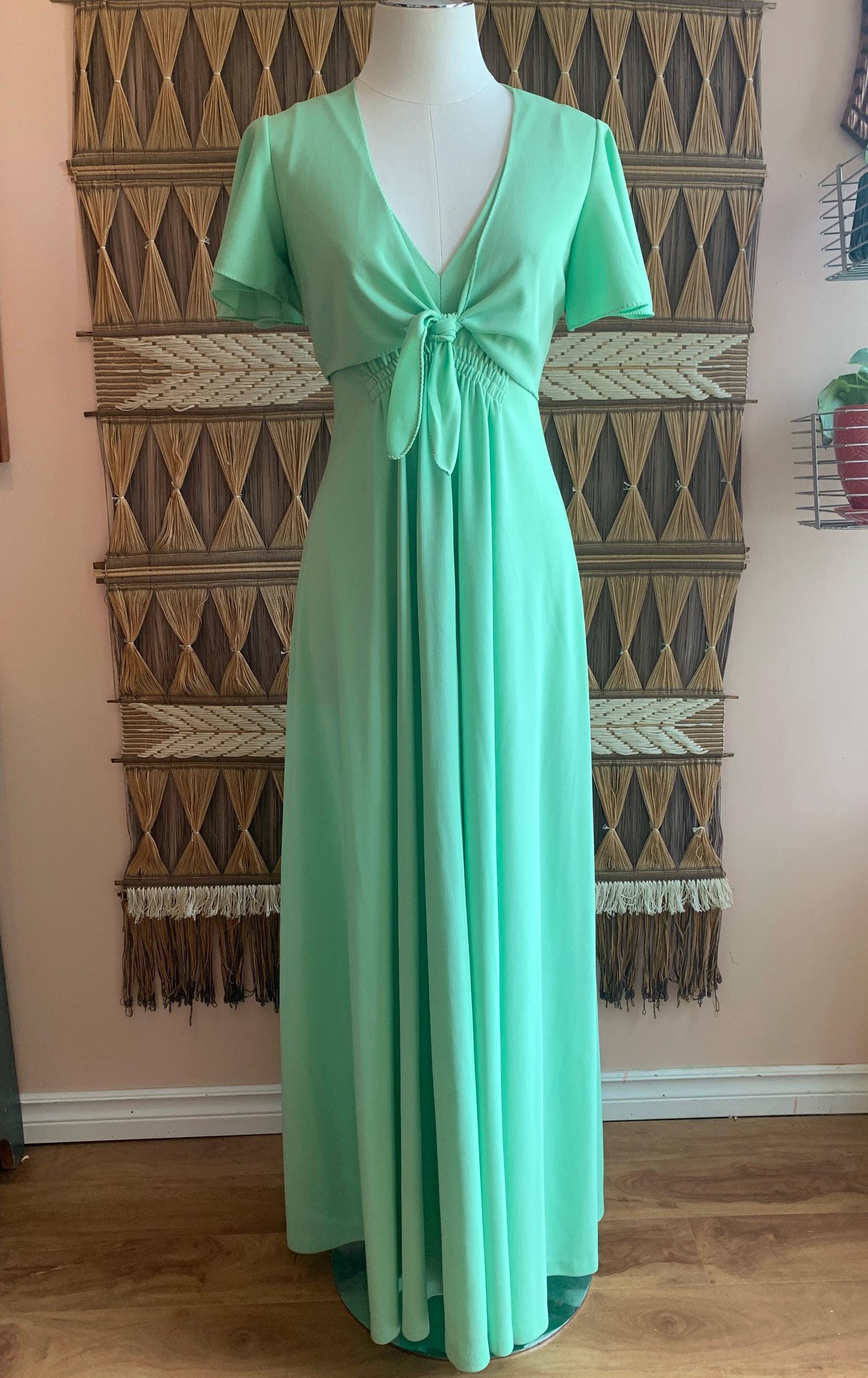 Sea Foam Bridesmaid Dress - Etsy