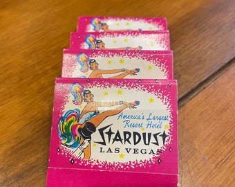 Vintage The Stardust - Las Vegas, Nevada Collectable Souvenir Matchbook