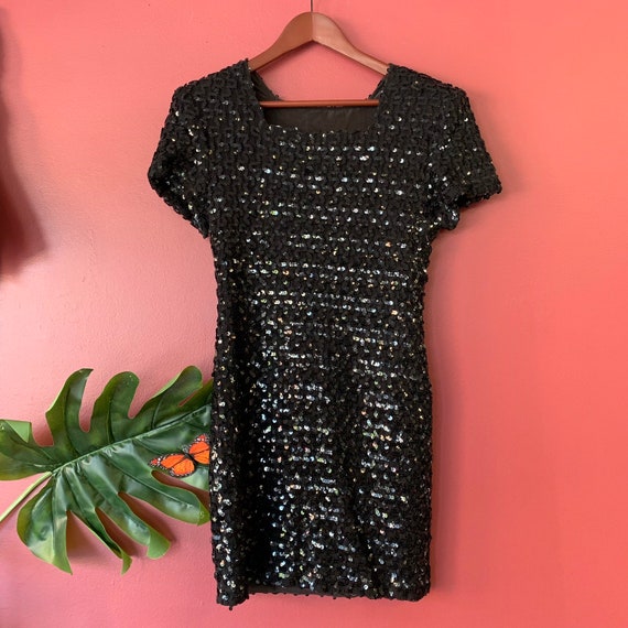 le chateau sequin dress