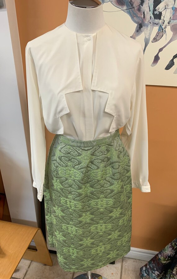 Bright green pencil clearance skirt