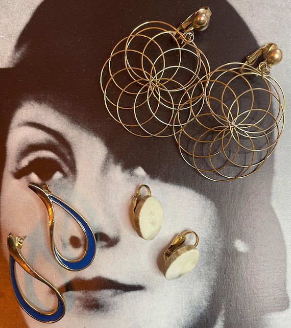Paire De Clips à Cheveux Vintage - Occasion