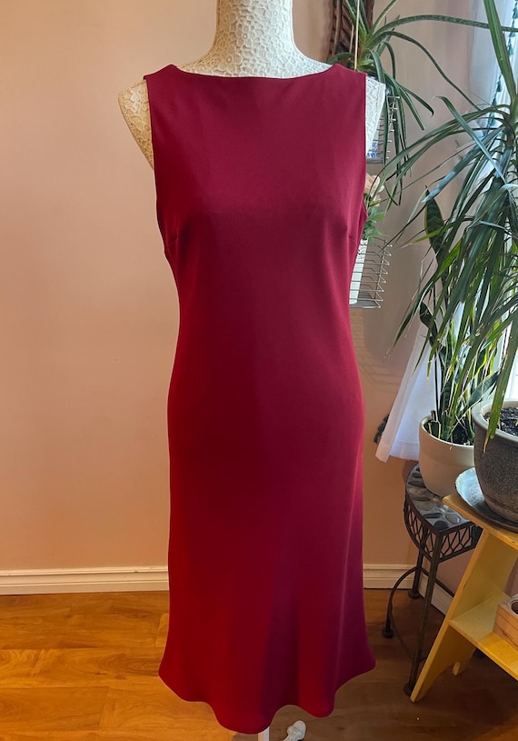 silk black dress midi Aspen Midi Dress - Black Satin Slip Dress
