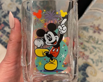 Vintage Walt Disney Collectable Mickey Mouse Glassware