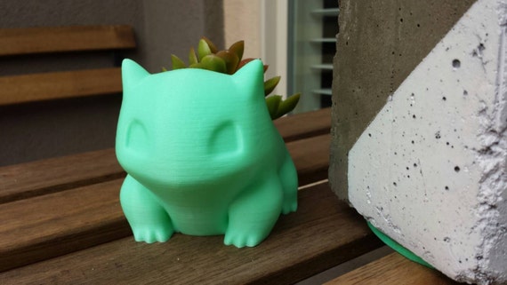 Succulent Planter Many Colors Ditto Bulbasaur Planter Pokemon Planter