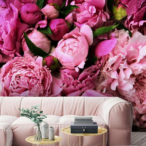 Flower Wall Murals Etsy