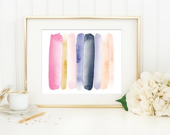 Modern Abstract Art Printable Art Print, Modern Nursery Decor, Modern Art Abstract Print, Modern Minimalist, Home Office Decor, 8x10, #8B