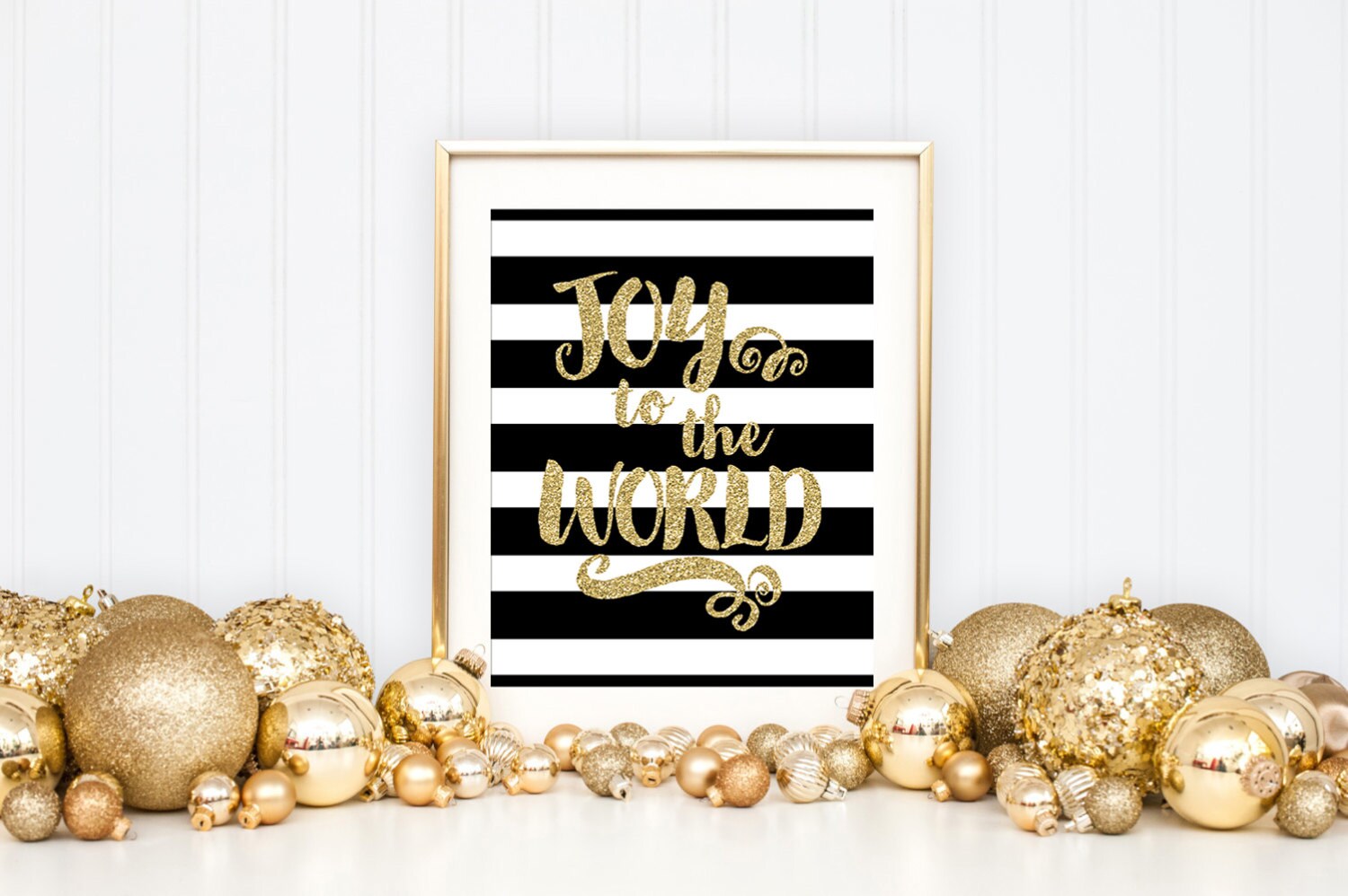 Joy to the World Printable Art Print Christmas Printable Art - Etsy