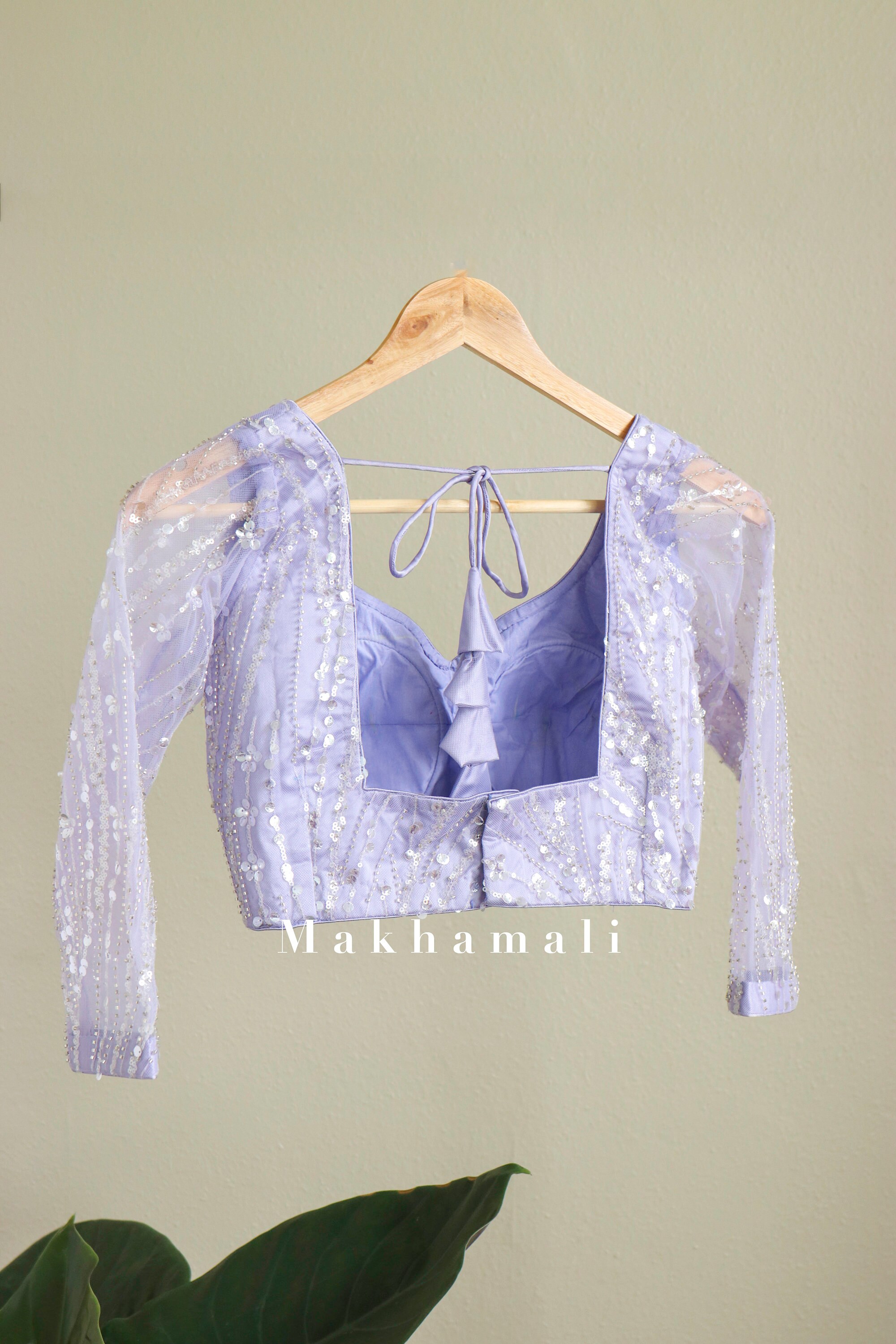 Baby pink maharani floral embroidery lehenga set -buy main image 0