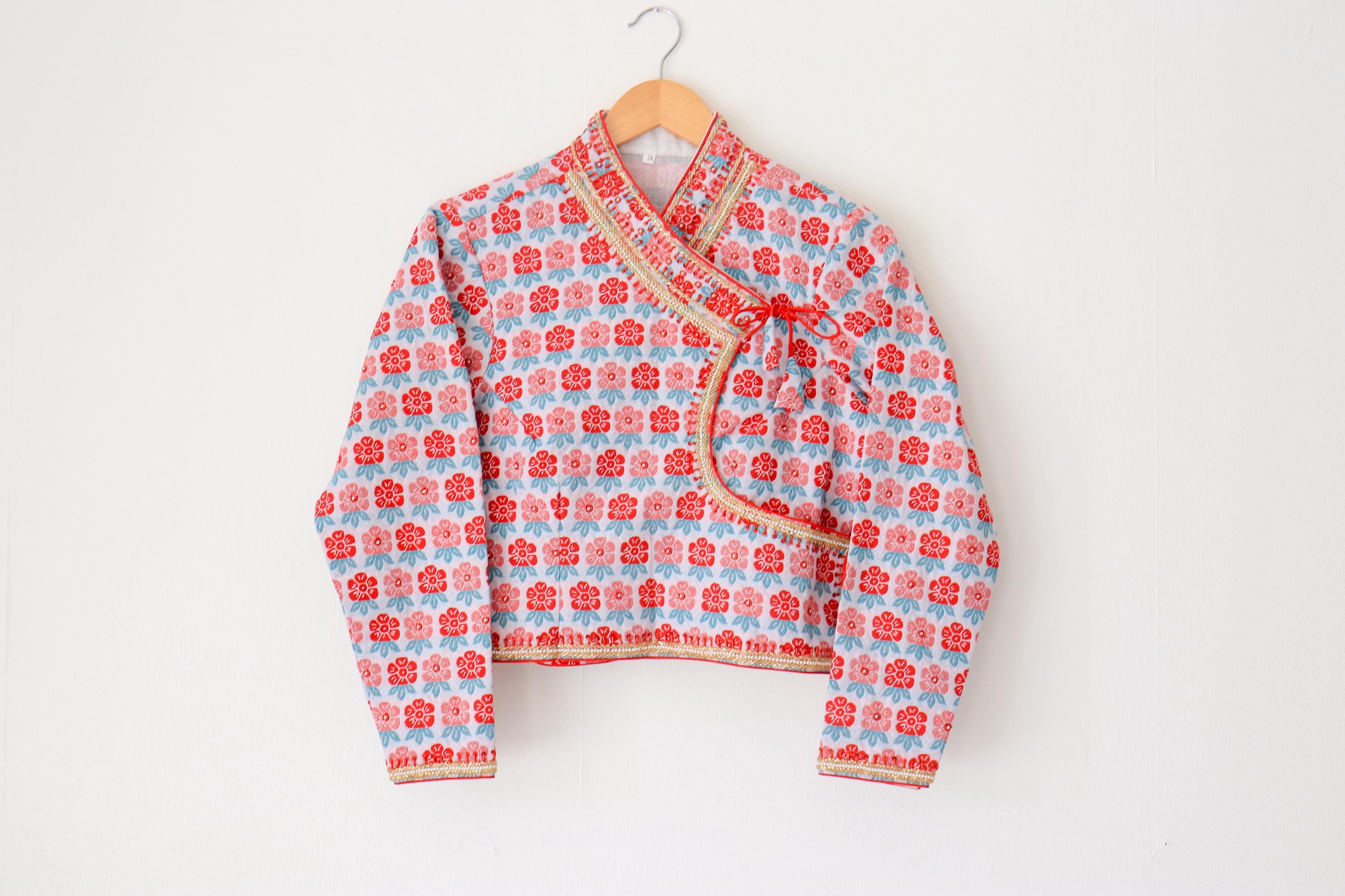 Embroidery Laliguras Dhaka Nepali Cholo! - Etsy Hong Kong