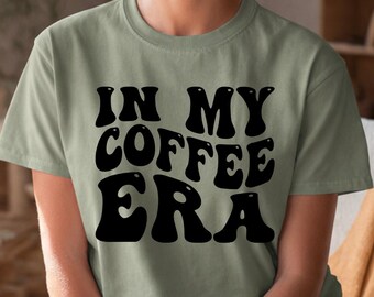 I min kaffeera Svg, kaffeälskare Svg, trendigt kaffecitat Svg, kaffeskjorta Cricut-fil, koffein Svg Design Png Dxf Eps Digital Design