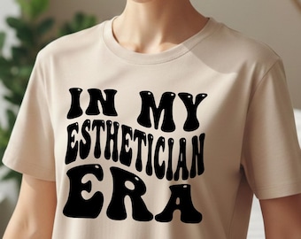 En mi época de esteticista SVG, Esteticista SVG, Especialista en cuidado de la piel SVG, Archivo Cricut de escuela de belleza, Diseño SVG de chica de spa, Esteticista SVG PNG DXF