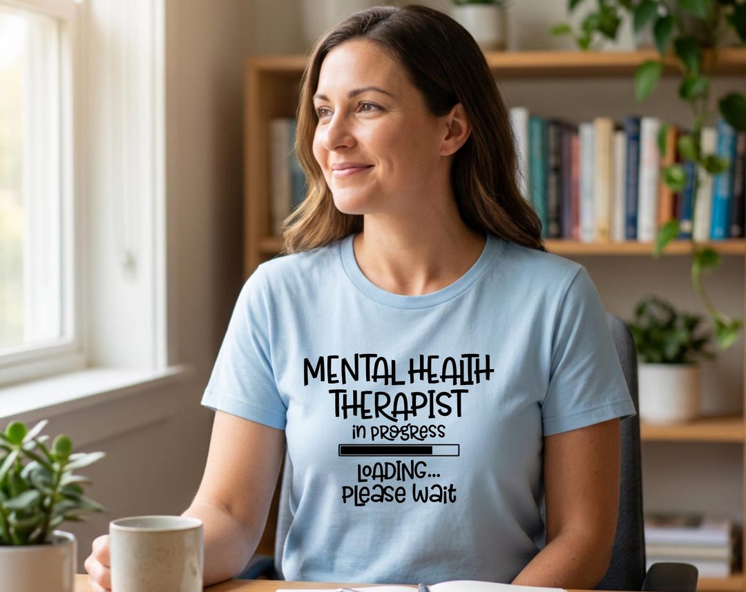 Mental Health Therapist Svg in Progress Loading Please Wait, Therapist ...