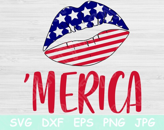 Download Merica Svg Fourth Of July Svg 4th Of July Svg Patriotic Svg Etsy