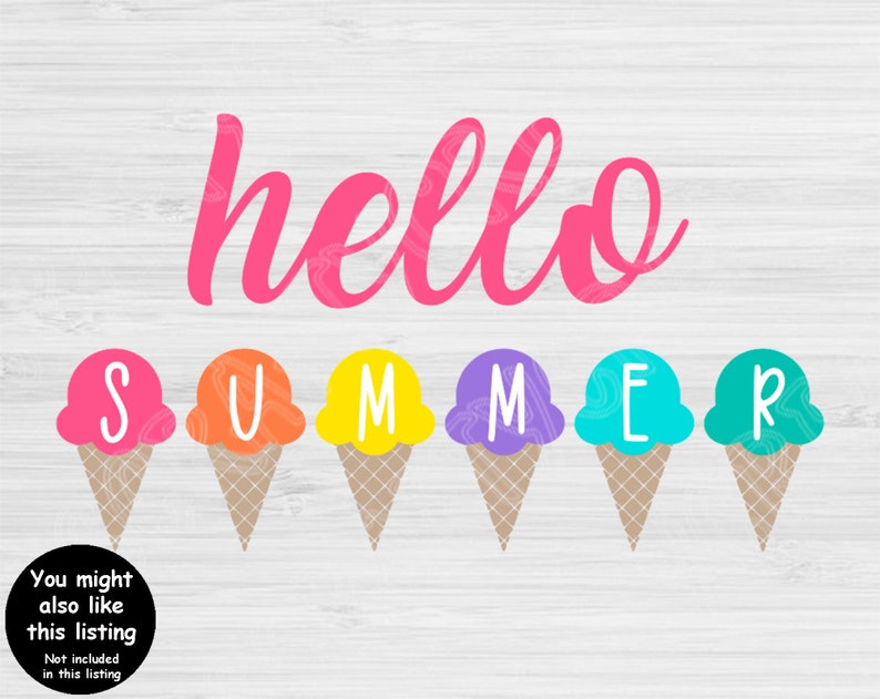 Free Free Hello Summer Svg Etsy 908 SVG PNG EPS DXF File